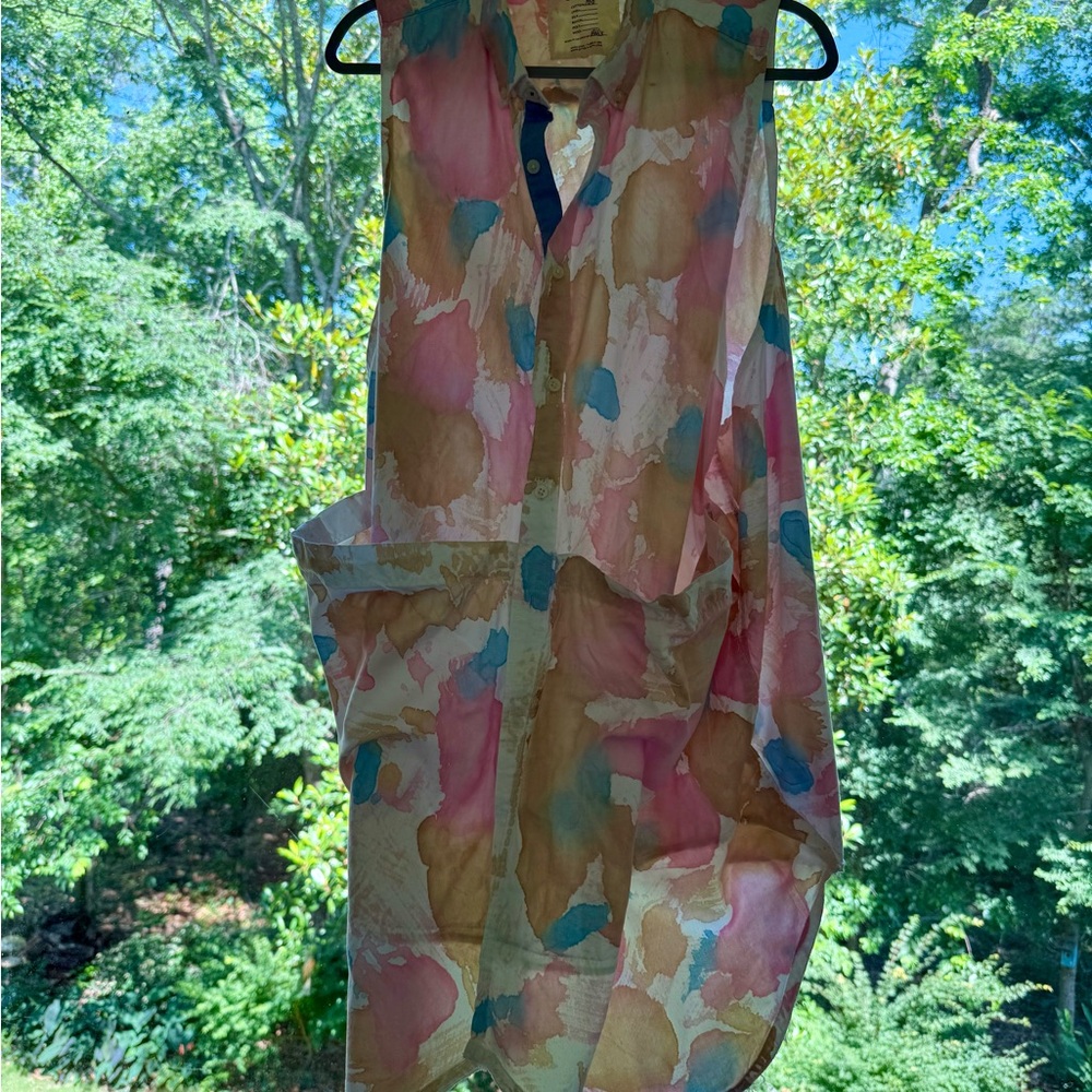 STATE The Label Watercolor Smock